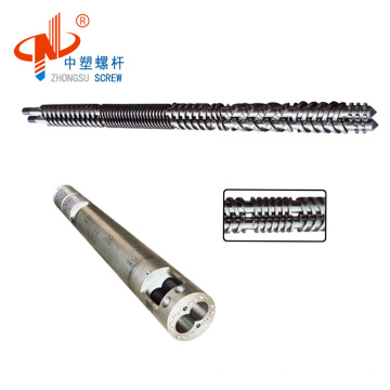 PP PE parallel twin screw barrel for extrusion line